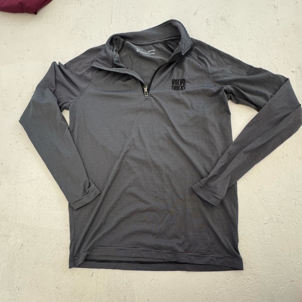 Volvo Under Armour Gray 3/4 Zip